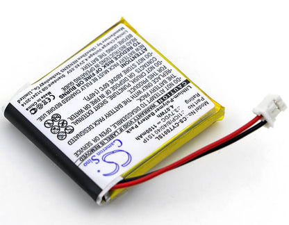 3.7V, 1100mAh, Li-Polymer Battery fits Coyote, Plus, 4.07Wh