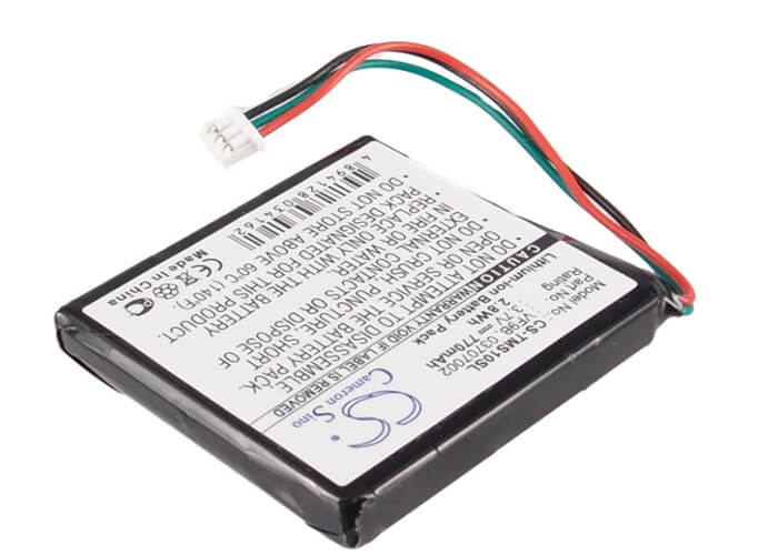 3.7V, 770mAh, Li-ion Battery fits Tomtom, 1ex00, 4ex0.001.11, 2.849Wh