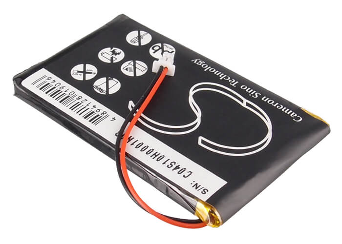 3.7V, 1250mAh, Li-Polymer Battery fits Garmin, Nuvi 300, Nuvi 300t, 4.625Wh