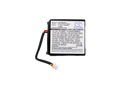 3.7V, 700mAh, Li-ion Battery fits Tomtom, Go 400 4.3", Go 400 Touch, 2.59Wh