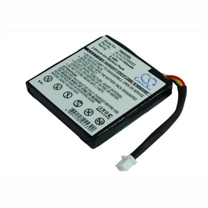 3.7V, 700mAh, Li-ion Battery fits Tomtom, 4en.001.02, 4en42, 2.59Wh
