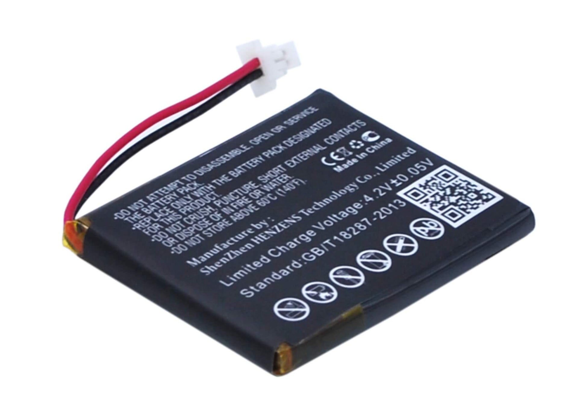 3.7V, 280mAh, Li-Polymer Battery fits Golf Buddy, Dsc-gb750, Dsc-gb900, 1.036Wh