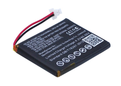 3.7V, 280mAh, Li-Polymer Battery fits Golf Buddy, Dsc-gb750, Dsc-gb900, 1.036Wh