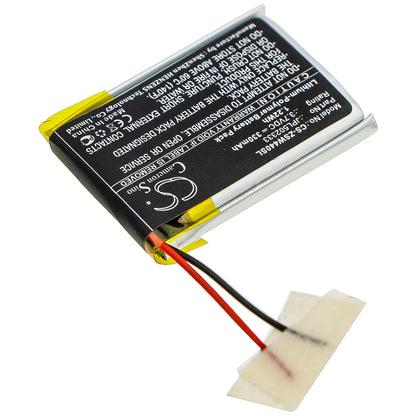 3.7V, 330mAh, Li-Polymer Battery fits Izzo, A44040, Swami Voice Clip, 1.221Wh
