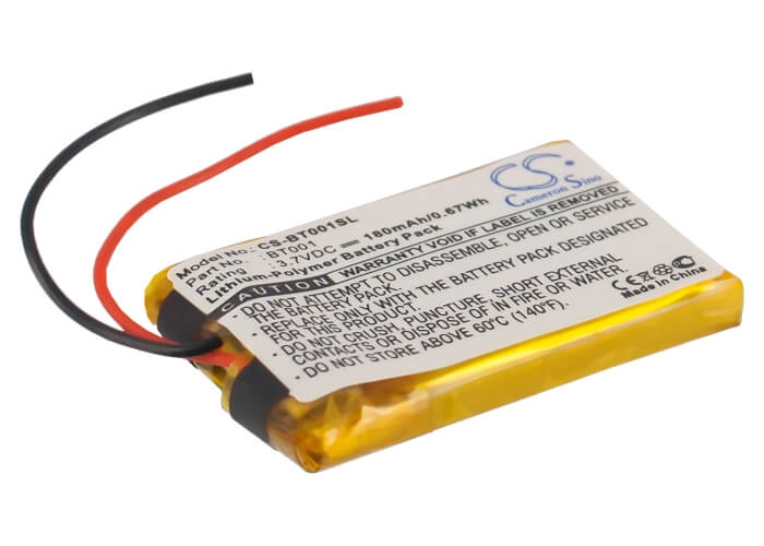 3.7V, 180mAh, Li-Polymer Battery fits Globalstar, 1, Bt-001, 0.666Wh