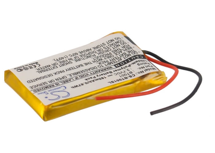 3.7V, 180mAh, Li-Polymer Battery fits Globalstar, 1, Bt-001, 0.666Wh