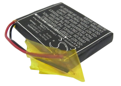 3.7V, 290mAh, Li-Polymer Battery fits Garmin, Foretrex 401, Foretrex 405, 1.073Wh