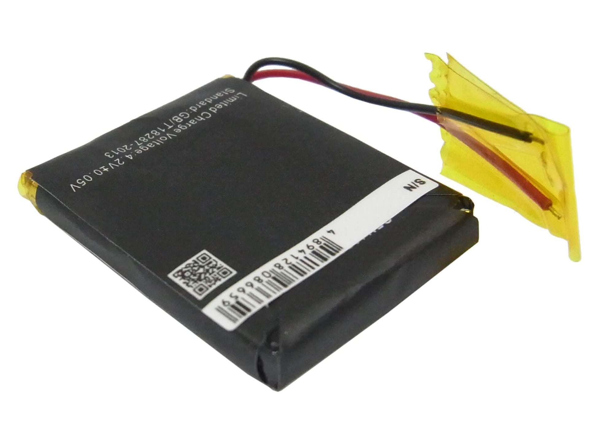 3.7V, 290mAh, Li-Polymer Battery fits Garmin, Foretrex 401, Foretrex 405, 1.073Wh