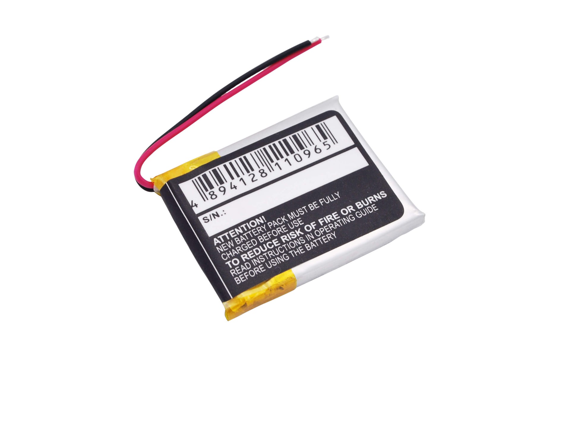 3.7V, 270mAh, Li-Polymer Battery fits Voice Caddie, Vc200, Vc200 Voice, 0.999Wh