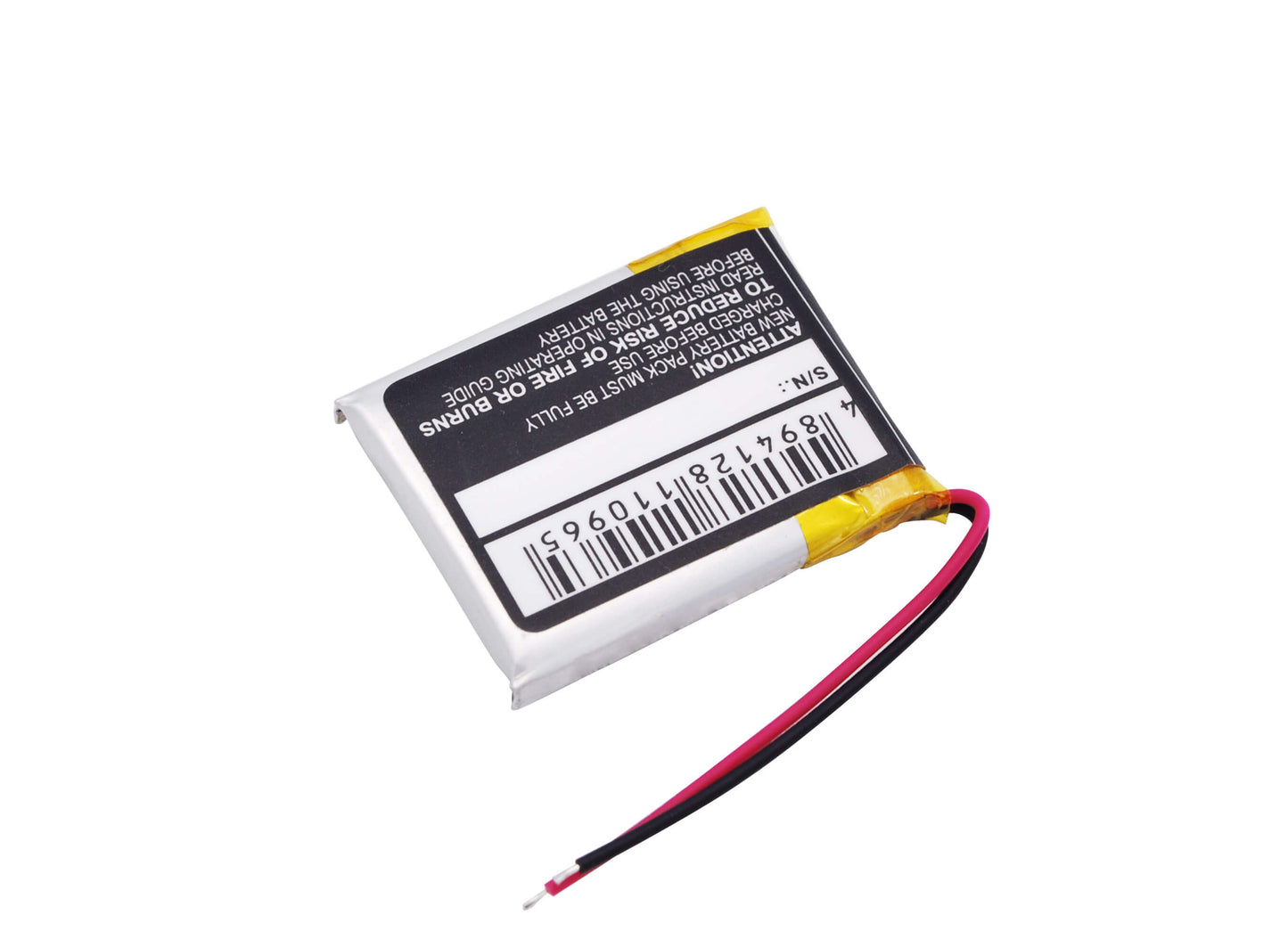 3.7V, 270mAh, Li-Polymer Battery fits Voice Caddie, Vc200, Vc200 Voice, 0.999Wh