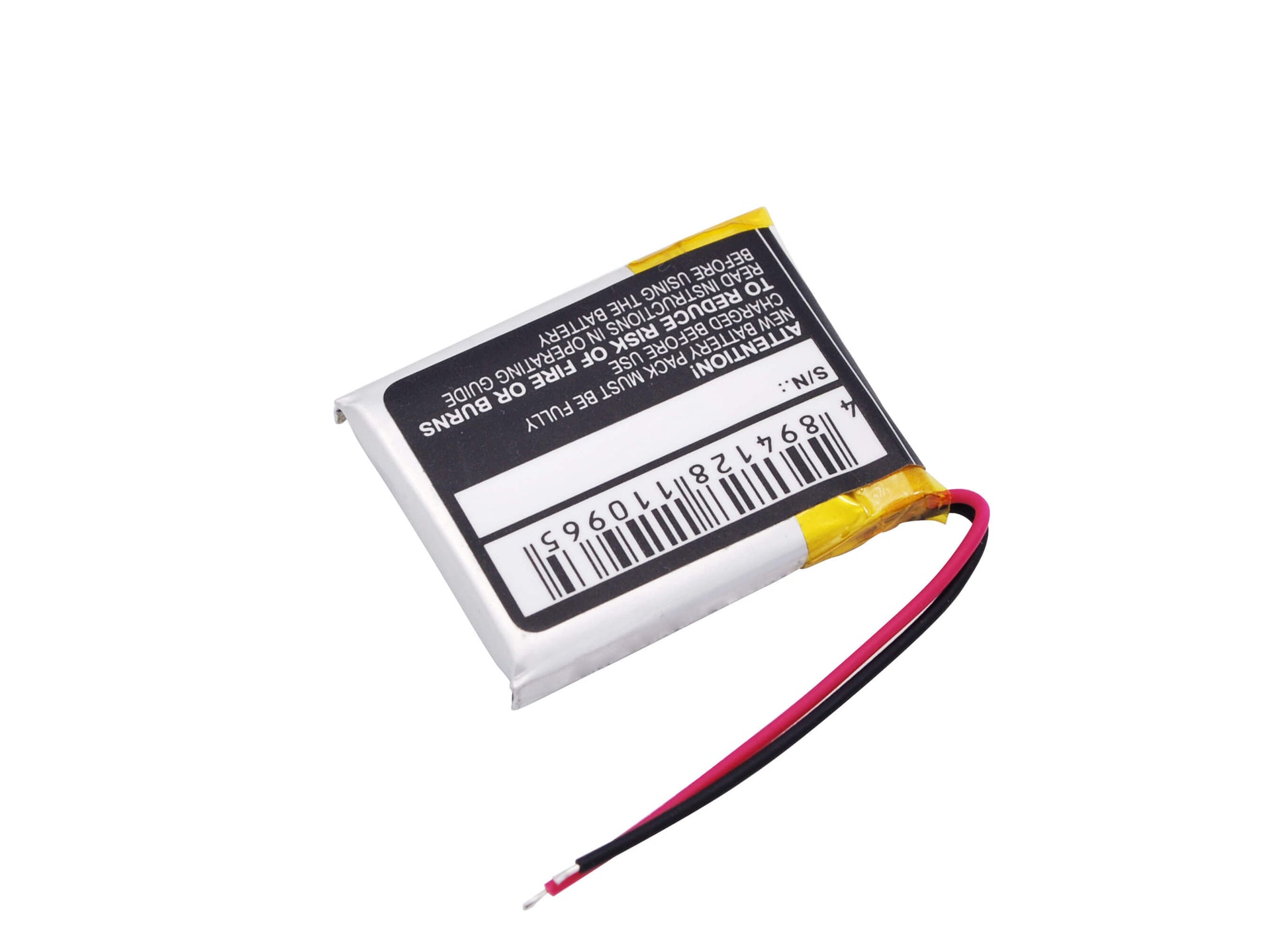 3.7V, 270mAh, Li-Polymer Battery fits Voice Caddie, Vc200, Vc200 Voice, 0.999Wh