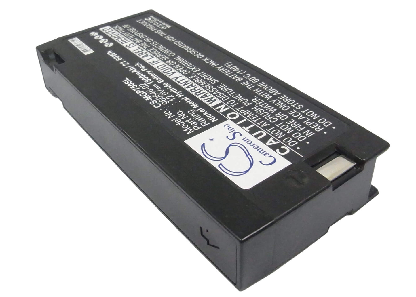 12.0V, 1800mAh, Ni-MH Battery fits Magellan, Gps 750m, Gps 750m Plus, 21.6Wh