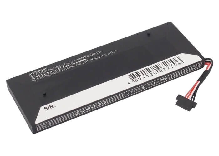 3.7V, 2400mAh, Li-ion Battery fits Becker, Be7928, Traffic Assist 7928, 8.88Wh