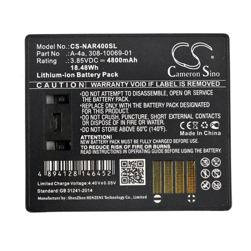 3.85V, 4800mAh, Li-ion Battery fits Arlo, Ultra, Ultra +, 18.48Wh