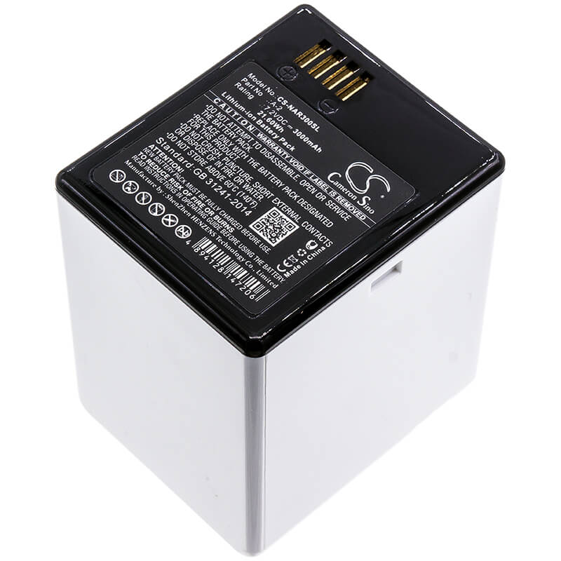 7.2V, 3000mAh, Li-ion Battery fits Arlo, Go, Vma4410, 21.6Wh