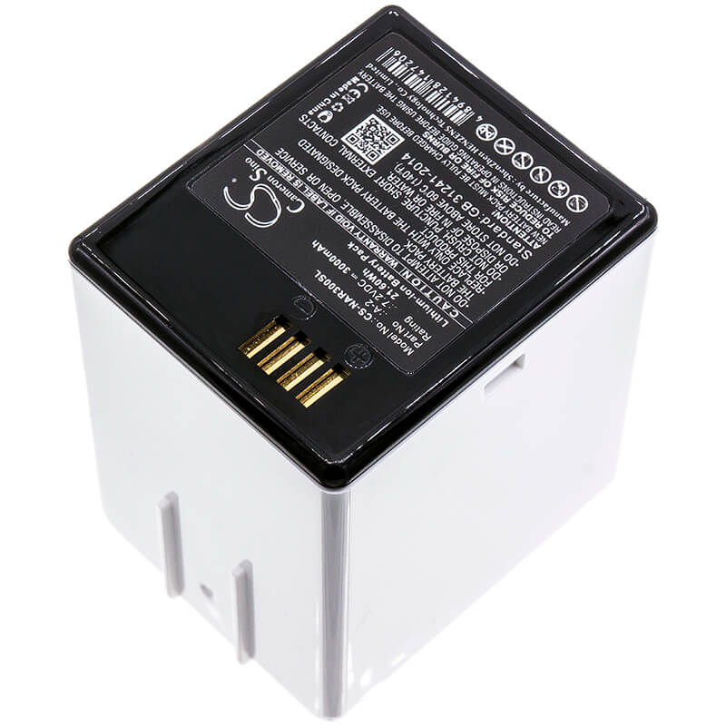 7.2V, 3000mAh, Li-ion Battery fits Arlo, Go, Vma4410, 21.6Wh