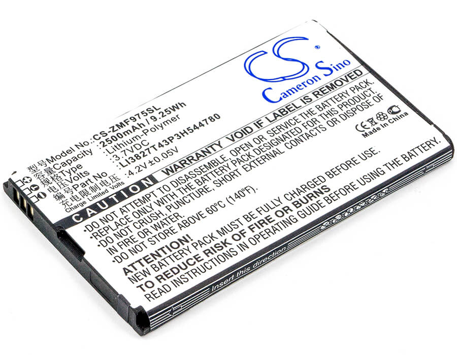 3.7V, 2500mAh, Li-Polymer Battery fits Softbank, Pocket Wifi 303zt, 9.25Wh