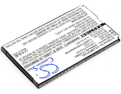 3.7V, 2500mAh, Li-Polymer Battery fits Softbank, Pocket Wifi 303zt, 9.25Wh