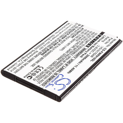 3.8V, 3000mAh, Li-ion Battery fits Franklin Wireless, R910, 11.4Wh