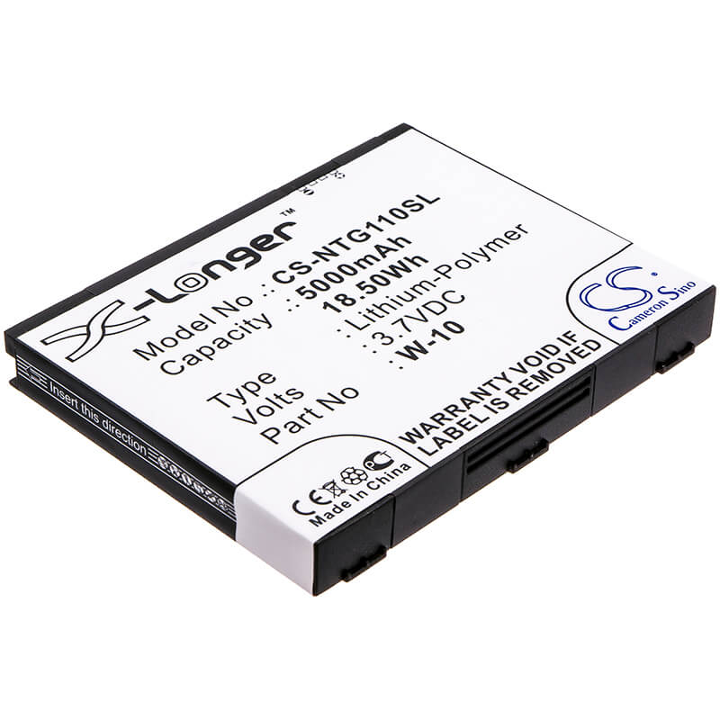 3.7V, 5000mAh, Li-Polymer Battery fits Telstra, M1, Mr1100, 18.5Wh