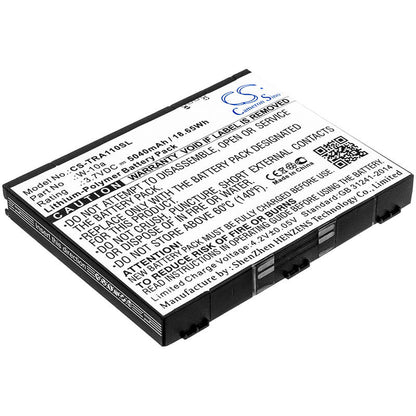 3.7V, 5040mAh, Li-Polymer Battery fits Netgear, Mr2100, Nighthawk M2, 18.648Wh