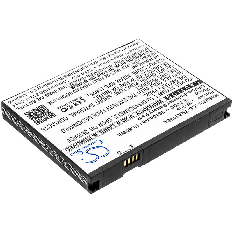 3.7V, 5040mAh, Li-Polymer Battery fits Telstra, Mr2100, Nighthawk M2, 18.648Wh