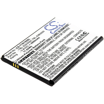 3.8V, 2900mAh, Li-Polymer Battery fits Tp-link, M7650, 11.02Wh