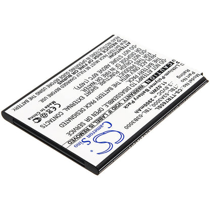 3.8V, 2900mAh, Li-Polymer Battery fits Tp-link, M7650, 11.02Wh