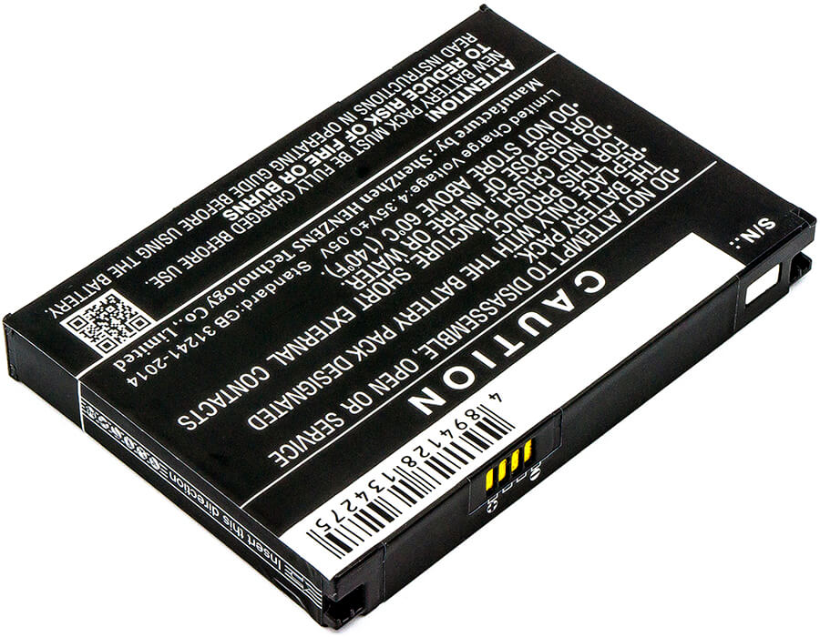 3.8V, 4300mAh, Li-ion Battery fits At&t, Unite Explore, Unite Explore Rugged, 16.34Wh