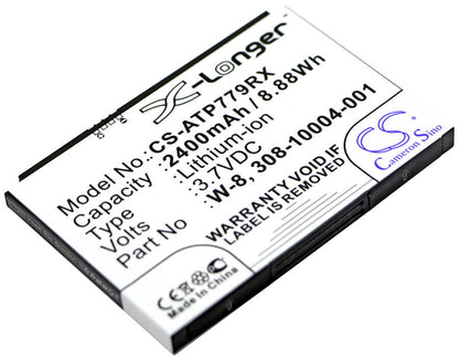 3.7V, 2400mAh, Li-ion Battery fits Netgear, Ac779s, Ac790s, 8.88Wh