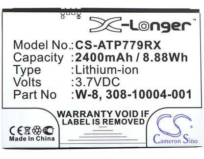 3.7V, 2400mAh, Li-ion Battery fits Boostmobile, Ac779s, Aircard 779s, 8.88Wh