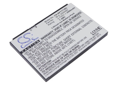 3.7V, 2000mAh, Li-ion Battery fits Netgear, Aircard 782s, 7.4Wh