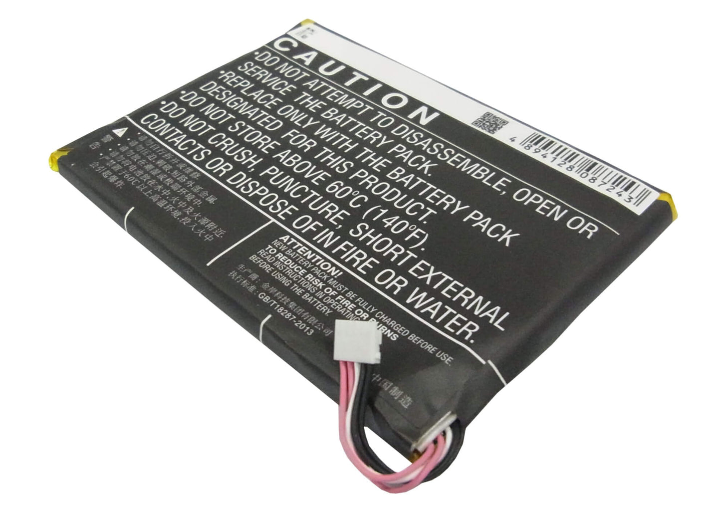 3.7V, 3000mAh, Li-Polymer Battery fits Huawei, E5776, E5776s, 11.1Wh
