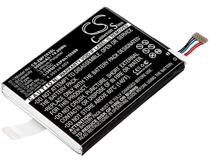 3.8V, 5000mAh, Li-Polymer Battery fits Zte, 203z, Gl09p, 19Wh