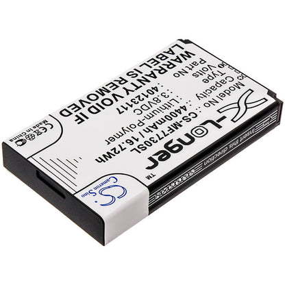3.8V, 4400mAh, Li-Polymer Battery fits Verizon, Inseego 5g, Jetpack 4g Lte, 16.72Wh