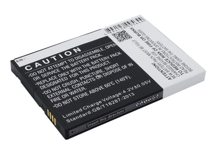 3.7V, 2400mAh, Li-ion Battery fits Bandrich, Bandluxe Pr39, 8.88Wh