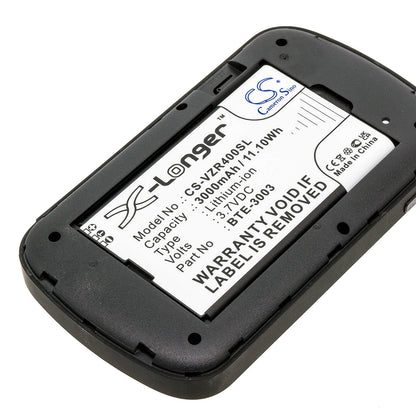 3.7V, 3000mAh, Li-ion Battery fits Verizon, Orb400lb, Rc400l, 11.1Wh