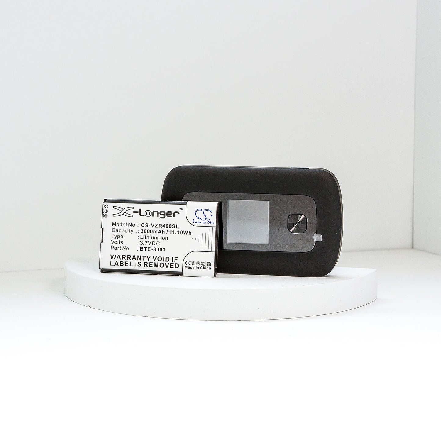 3.7V, 3000mAh, Li-ion Battery fits Verizon, Orb400lb, Rc400l, 11.1Wh