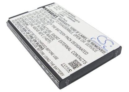 3.7V, 2000mAh, Li-ion Battery fits Zte, Falcon Z-917, Falcon Z-917 4g Lte, 7.4Wh