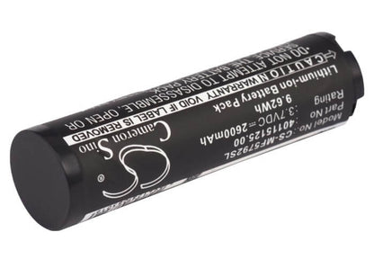 3.7V, 2600mAh, Li-ion Battery fits Novatel Wireless, 65394, Liberate 5792, 9.62Wh