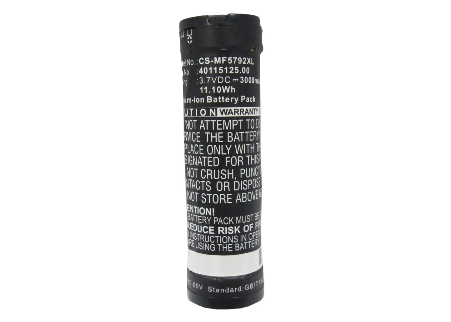 3.7V, 3000mAh, Li-ion Battery fits Novatel Wireless, 65394, Liberate 5792, 11.1Wh