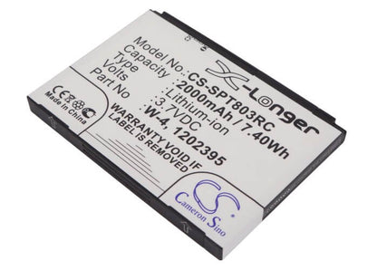 3.7V, 2000mAh, Li-ion Battery fits Sierra Wireless, 803s 4g Lte, Aircard 803s, 7.4Wh