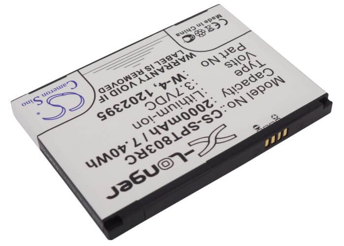 3.7V, 2000mAh, Li-ion Battery fits Sprint, 803s 4g Lte, Aircard 803s, 7.4Wh