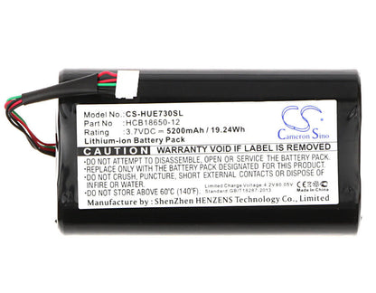 3.7V, 5200mAh, Li-ion Battery fits Huawei, E5730, E5730s, 19.24Wh