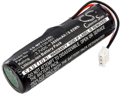 3.7V, 2600mAh, Li-ion Battery fits Novatel Wireless, 4g Router, Sa 2100, 9.62Wh