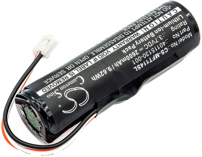 3.7V, 2600mAh, Li-ion Battery fits Verizon, 4g Router, 9.62Wh