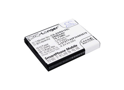 3.7V, 2900mAh, Li-ion Battery fits Zte, Ar910, Ar910-a, 10.73Wh
