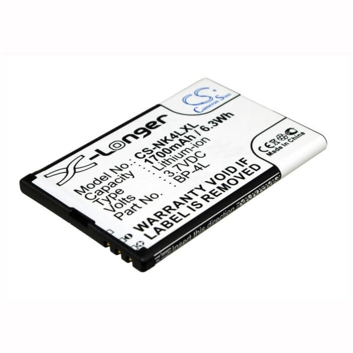 Hotspot 3.7V, 1700mAh, Li-ion Battery fits Vertu, Constellation Quest, 6.29Wh