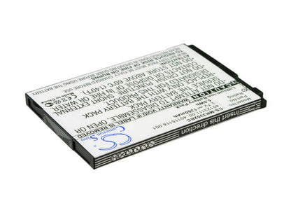 3.7V, 1350mAh, Li-ion Battery fits Verizon, Hotspot 2235, Hotspot 2372, 4.995Wh