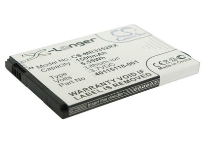 3.7V, 1500mAh, Li-ion Battery fits Verizon, Hotspot 2235, Hotspot 2372, 5.55Wh